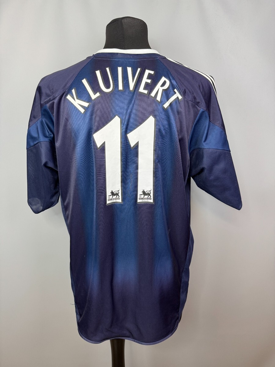 NEWCASTLE UNITED 2004 2005 KLUIVERT AWAY SHIRT FOOTBALL SOCCER