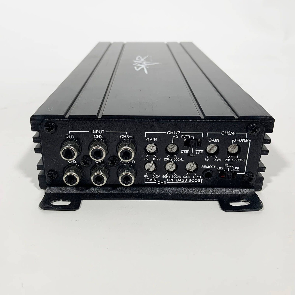 SKAR AUDIO USED SK-M9005D 900 WATT 5-CHANNEL CLASS D MINI CAR SKAR AUDIO USED SK-M9005D 900 WATT 5-CHANNEL CLASS D MINI CAR