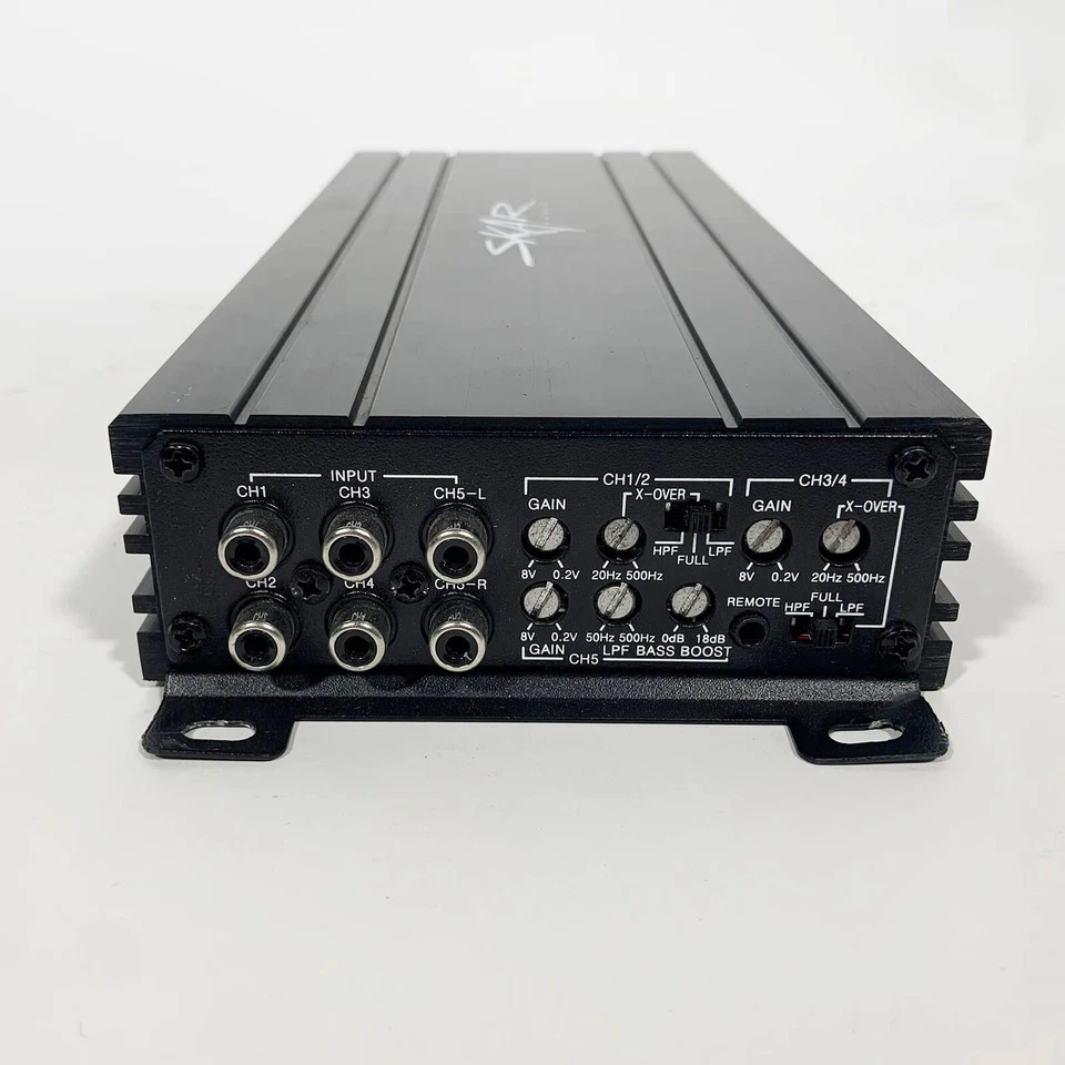 SKAR AUDIO USED SK-M9005D 900 WATT 5-CHANNEL CLASS D MINI CAR AMPLIFIER - Image 4 of 4