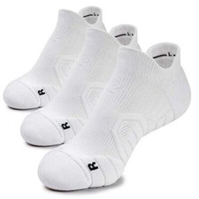 Performance Ankle Socks for Men  Women, Cushioned Foot and Extra Arch Support