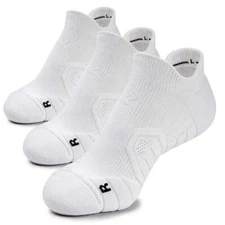 Performance Ankle Socks for Men & Women, Cushioned Foot and Extra Arch Support