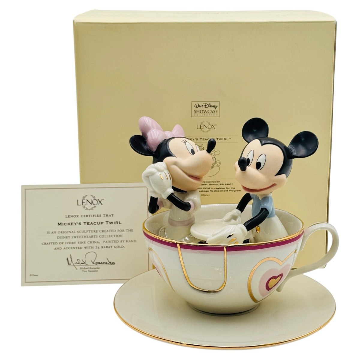 Disney Minnie LENOX 陶器 小物入れ Disney Minnie LENOX 陶器 小物入れ