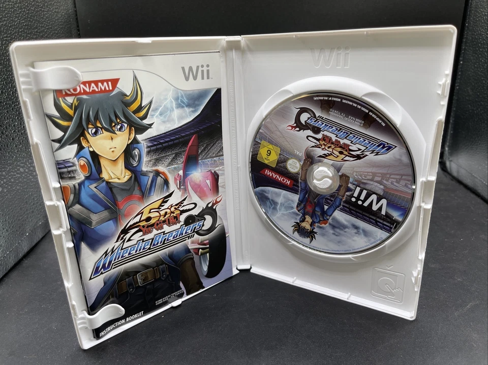 Yu-Gi-Oh 5D'S Wheelie Breaker Nintendo Wii PAL Complete w/manual - Image 3 of 3