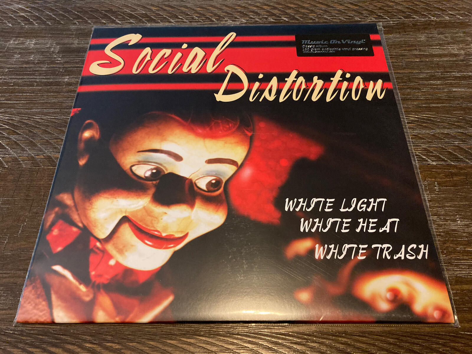 Social Distortion "White Light White Heat White Trash" LP (Vinyl, MoV)