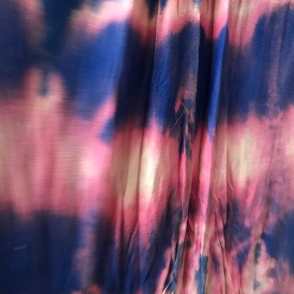 Calvin Klein XS Toga Dress Purple Magenta Pink Yacht Cotton Soft Vacation Beach thumbnail 6