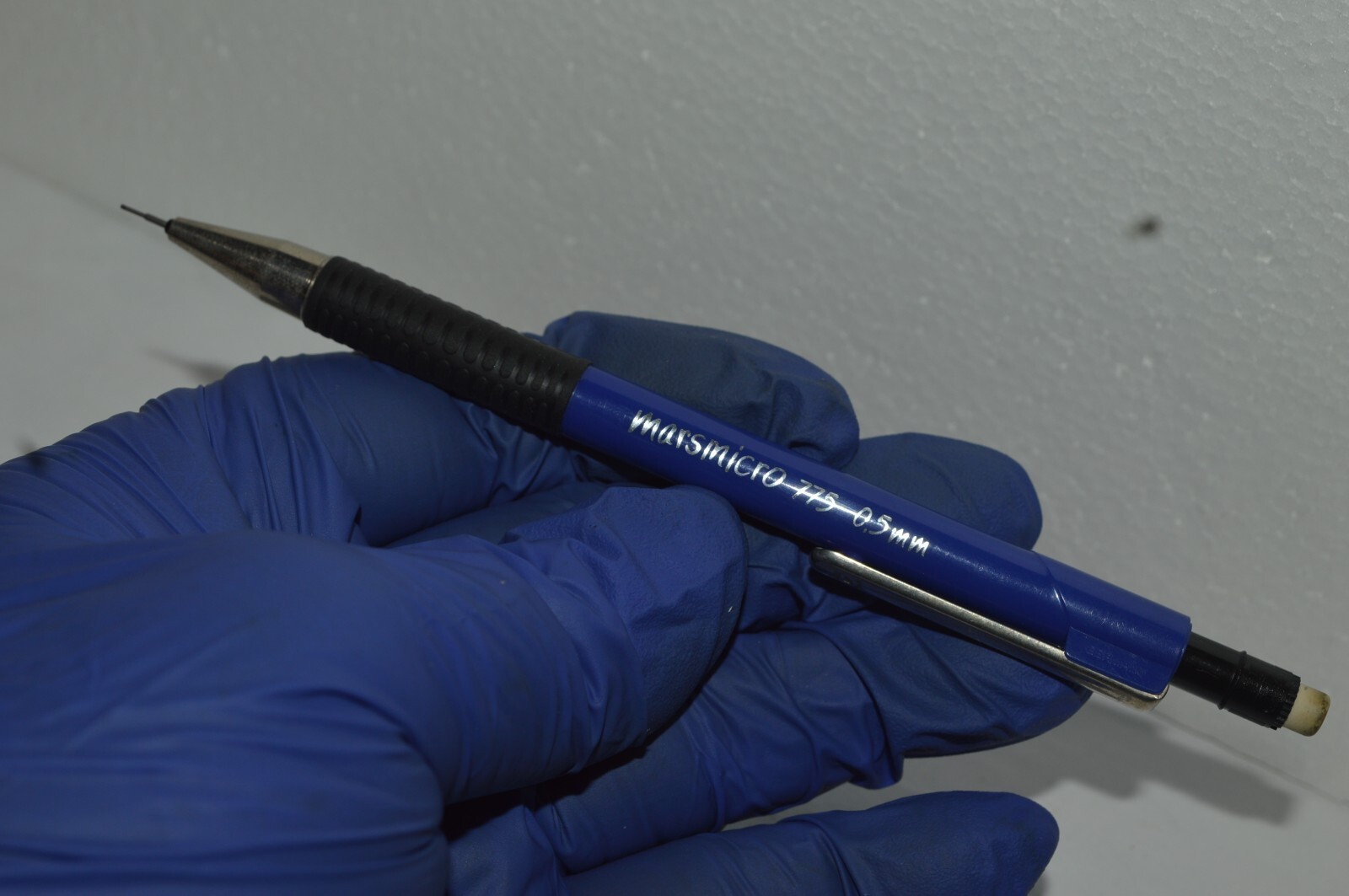 STAEDLER 775 05 Marsmicro Mechanical Pencil 0.5mm Blue Germany Tested Retired