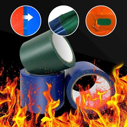 Zelt Reparatur Leinwand Vorzelt Segel Drachen Wasserdicht Klebeflicken Band Kit 3" x 1 - Bild 8 von 16