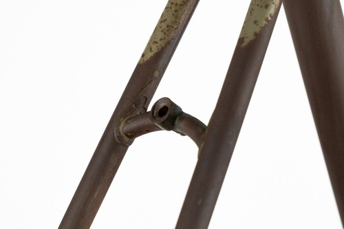 GRANDIS STEEL FRAMESET FRAME 80s VINTAGE LUGS COLUMBUS BICYCLE EROICA ROAD - Picture 5 of 20
