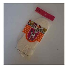 Vintage 70s Pom Pom Ankle Sport Socks - Size 8 1/2 - 11