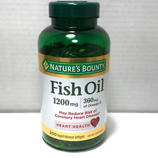 Fish Oil, 1,200 mg, 320 Rapid Release Softgels