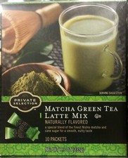 Private Selection Matcha Green Tea Latte Mix 8.3 oz Pack of 2