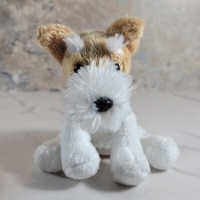 RUSS BERRIE YOMIKO CLASSIC FOX TERRIER PUPPY DOGPLUSH ANIMAL KELLYTOY CIRCA 2019