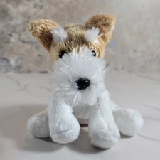 RUSS BERRIE YOMIKO CLASSIC FOX TERRIER PUPPY DOGPLUSH ANIMAL KELLYTOY CIRCA 2019