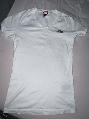 Weiße The North Face T-shitt Slim Fit