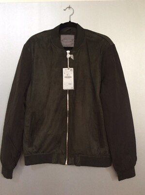 zara man varsity jacket