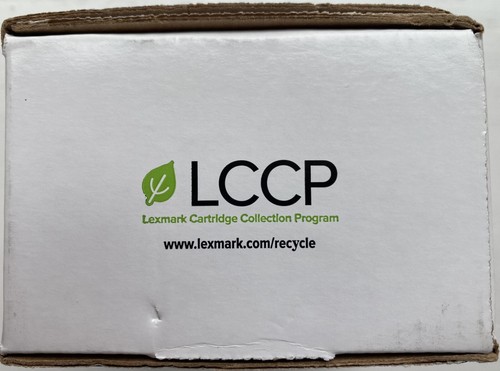 Lexmark 80C1HC0 One Cyan High Yield Toner Cartridge. New Old Stock. Unused.! - Picture 5 of 6
