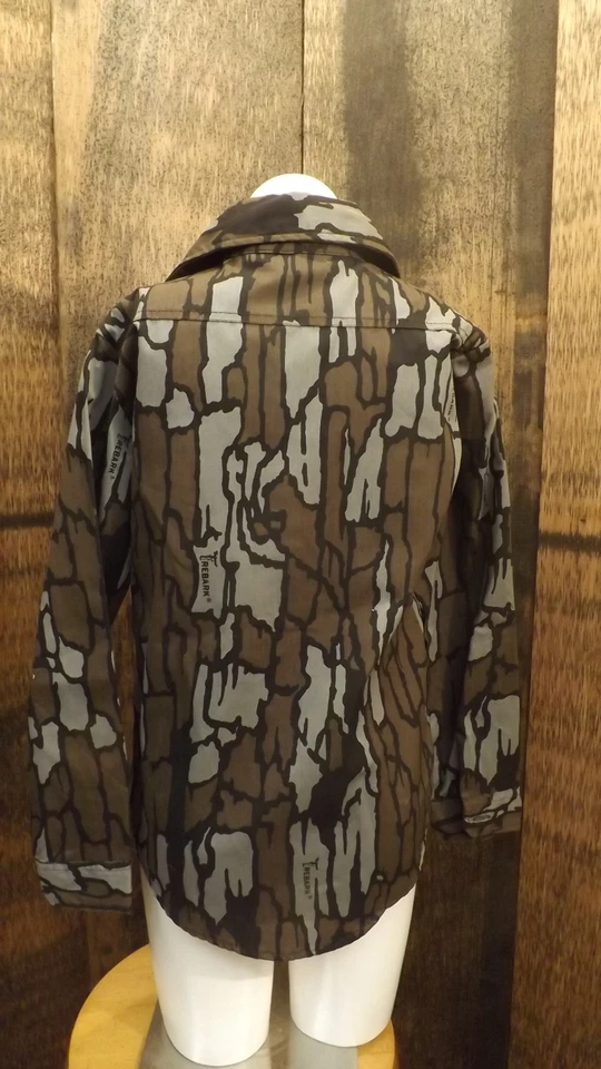 Vtg NOS Redhead Trebark Camouflage Hunting Shirt Youth/Kids sz Sm USA made Camo - Image 3 of 4
