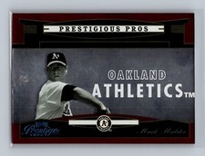 2005 Playoff Prestige Prestigious Pros Red #20 Mark Mulder 531/700