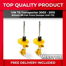 FITS VW T6 15-19 BILSTEIN B6 FRONT PAIR SUSPENSION SHOCK ABSORBER DAMPERS T32 