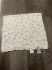 Disney Aden Anais Winnie the Pooh Baby Blanket Muslin Swaddle Honey Pots Bees