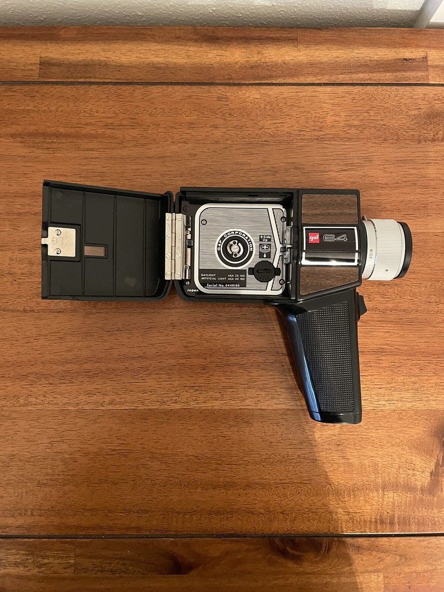 Vintage GAF 64 65 Xytar F:1.8 Zoom Lens Movie Camera. Untested | eBay