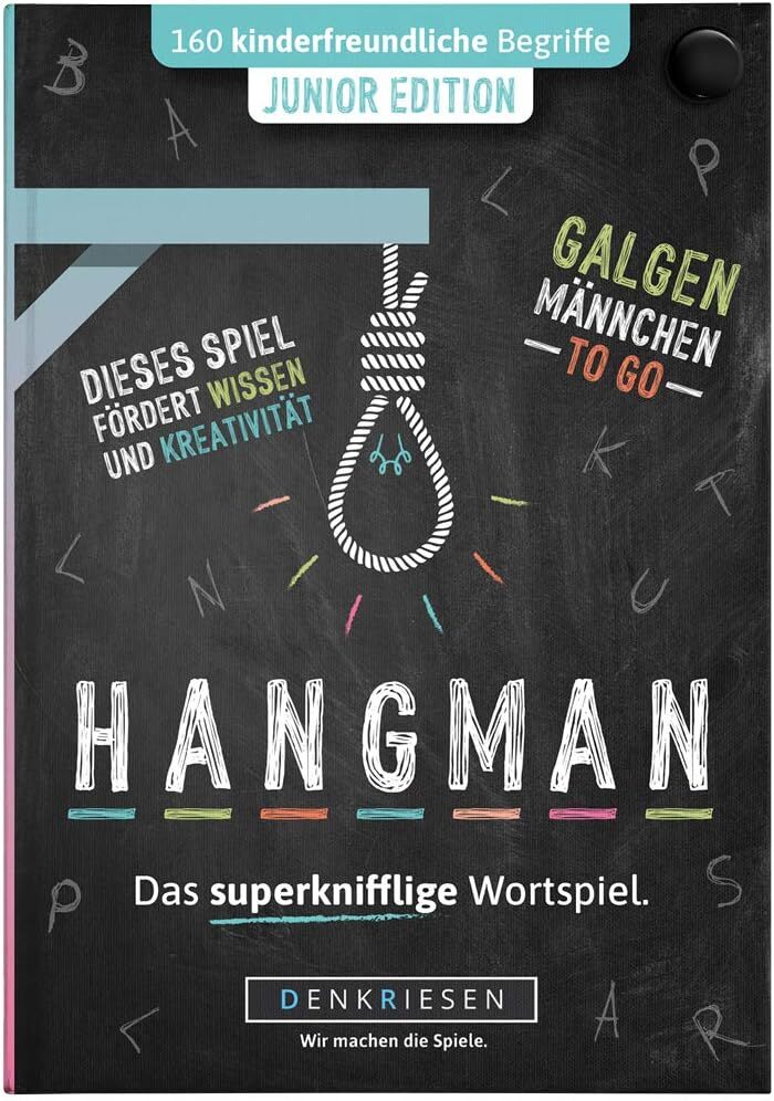 ДЕНКРИЗЕН - ПАЛАЧ - ВЫПУСК ДЛЯ МЛАДШИХ КЛАССОВ - Galgenmännchen TO GO | Spielblock |