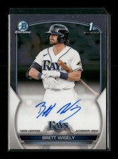 2023 Bowman Chrome #CPA-BW Brett Wisely Prospect Autographs