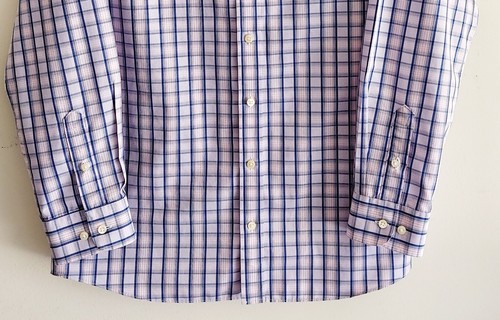NORDSTROM Big Boys Langarmhemd blau kariert Button Down - Bild 3 von 9