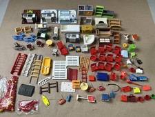 Mixed Lot Playmobil Dollhouse Kitchen Furniture Accessories Plastic