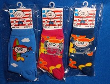 VINTAGE LOT OF DANNY FIRST SOCKS BOYS GIRLS WILD CRAZY HIPPIE 9-11