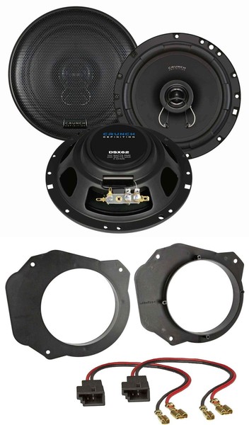Crunch 2-Wege 16,5Cm 200Watt Lautsprecher FüR Citroen Jumpy 07-16 FronttüR Auto-image