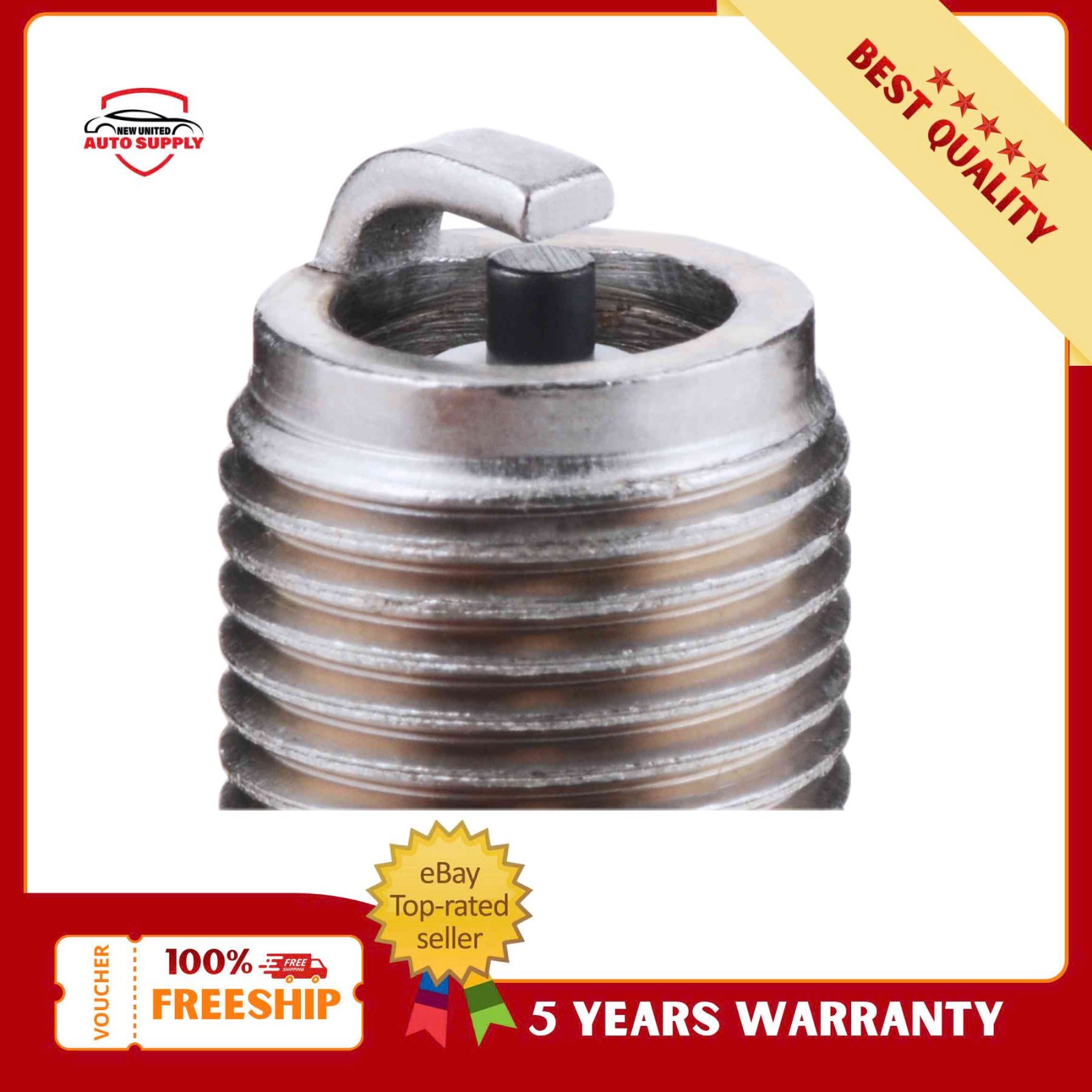 4PCS Autolite 403 Copper Spark Plug Fit Dodge C-3 P300 Series Nova