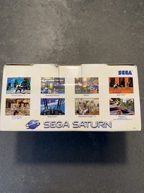 Sega Saturn Console MK-80000A CIB w/ Launch NFR + Games + Sampler + Accessories