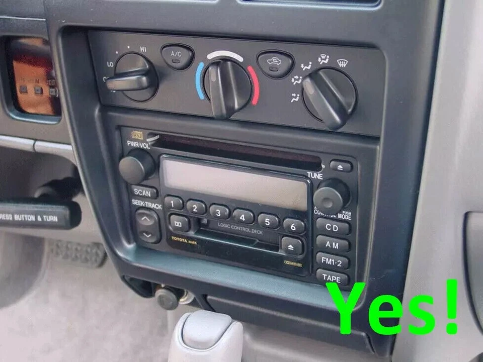 Radio estéreo GPS Apple Carplay de 7 pulgadas Android 15 para Toyota Tacoma 1998-2004 Foto 2 de 4