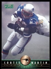 Curtis Martin 1997 Pro Line #167 Patriots NFL READ FREE SHIPPING AutographDen