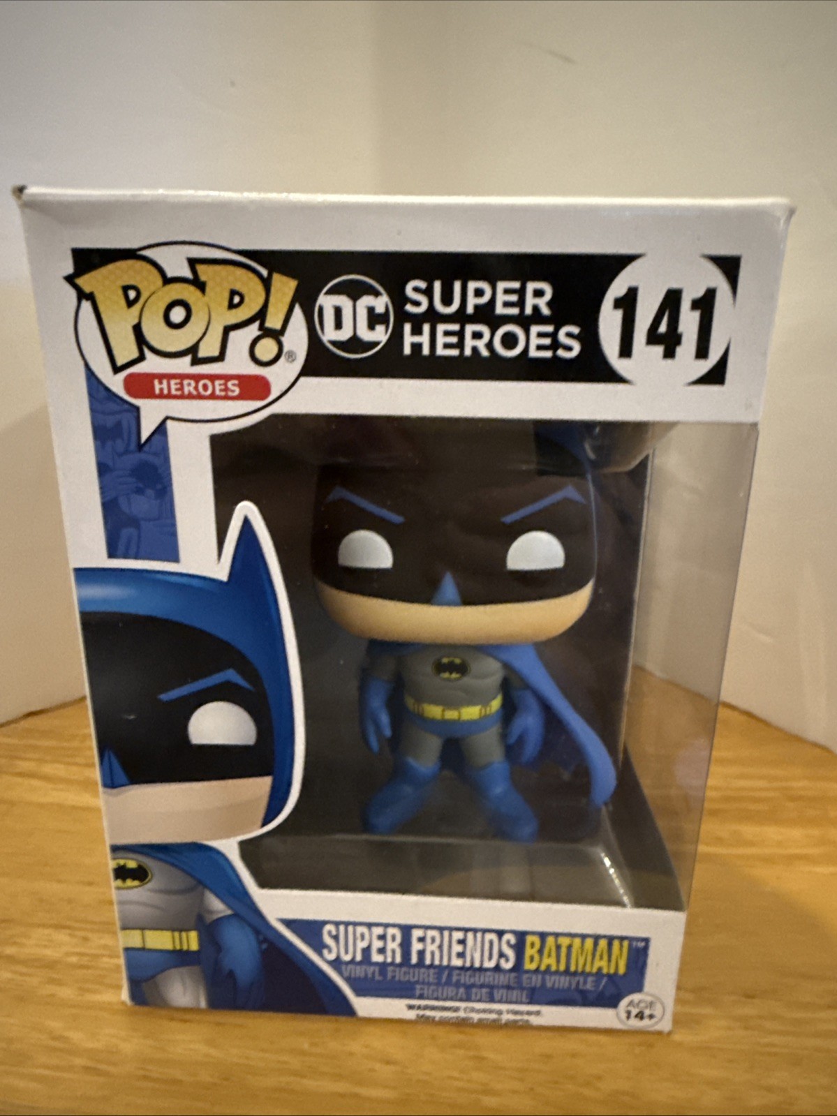 Funko POP! Heroes DC Comics DC Super Heroes Super Friends Batman #141 DAMAGED