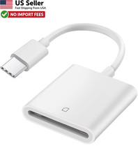 Apple USB-C to SD Card Camera Reader iPhone 17 16 15 MacBook iPad Galaxy S25