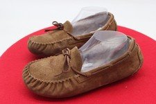 UGG Dakota Moccasin Suede Slipper Women's size 6 Brown Wool Lined 5296
