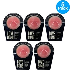 Da Bomb Love Bomb Bath Fizzer 3.5 OZ 5 Pack New