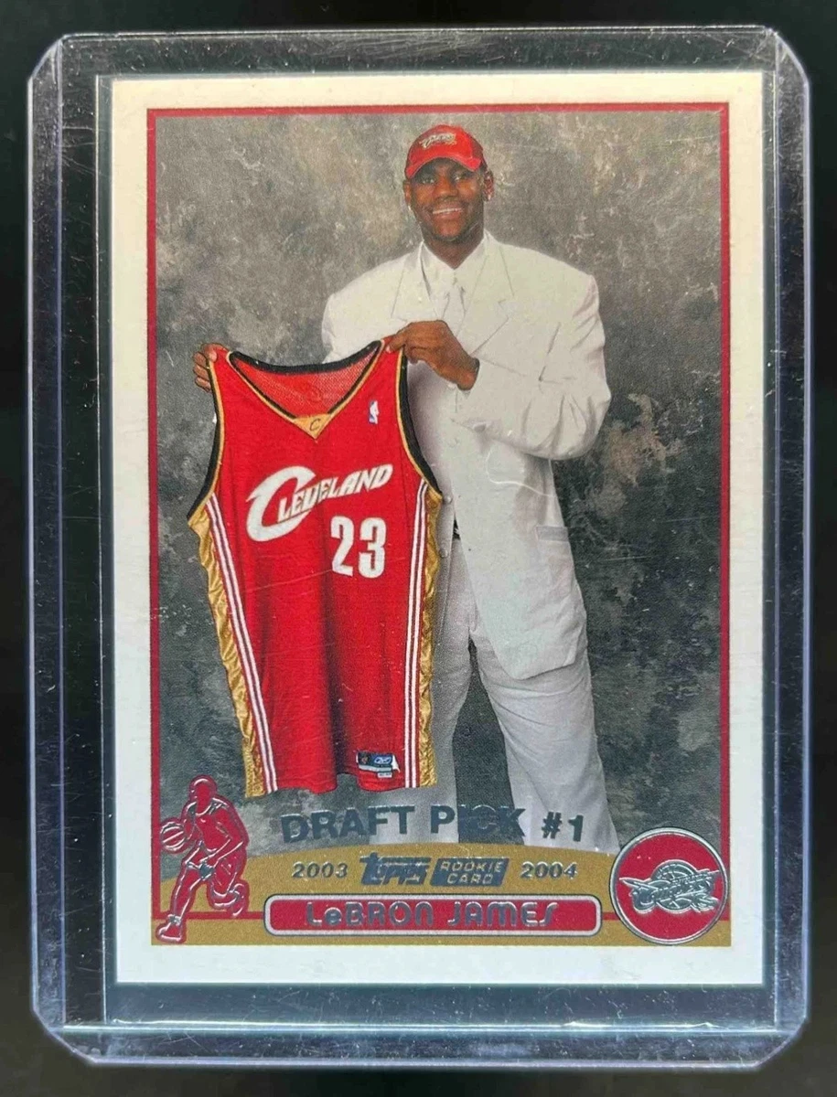 Topps LeBron James Basketball 2003-04 Season Sports Trading Cards