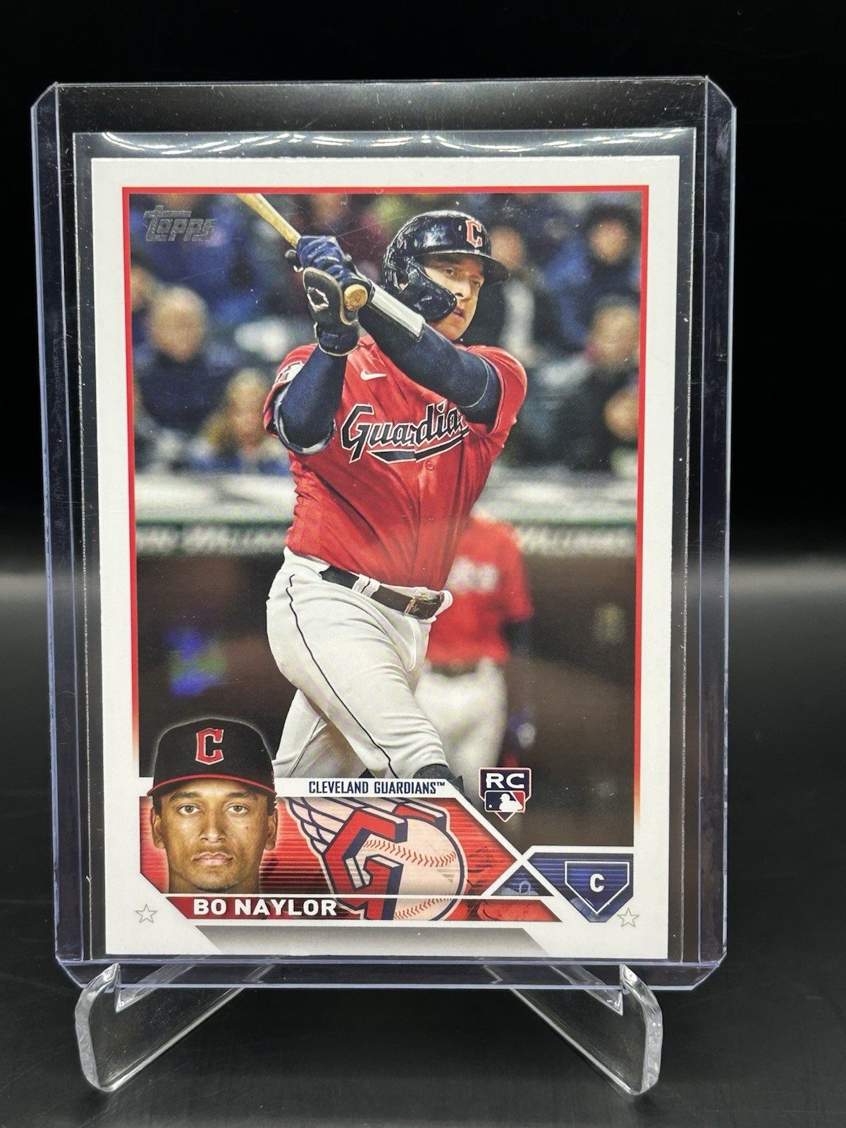 2023 Topps Series 2 - #421 Bo Naylor Rookie RC Cleveland Guardians