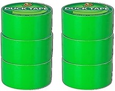 Duck Brand 1265019 C Color Duct Tape, 1.88 in. x 15 yd, 6-Roll, Neon Orange,...