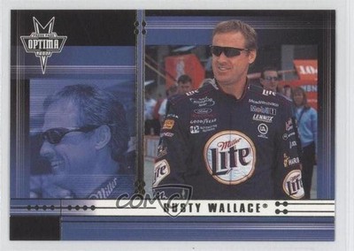 2002 Press Pass Optima Gold Rusty Wallace #G29 HOF 0e4