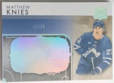 2023-24 UD The Cup Rookie Rink Gallery Matthew Knies /99 Maple Leafs 