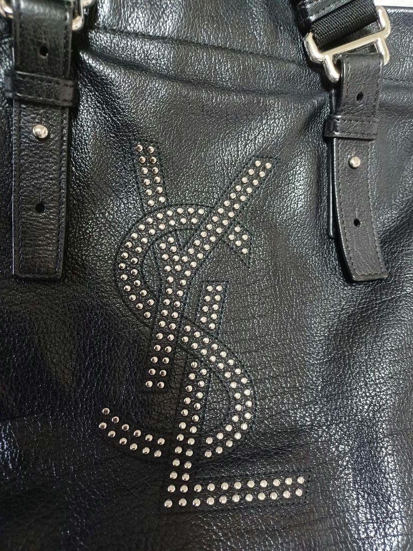 Borsa a tracolla Yves Saint Laurent YSL Cassandra pelle nera autentica F0606529