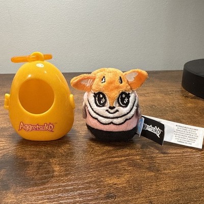 Aggretsuko Cutie Beans Collectible TSUNODA Bag Backpack Clip Keychain