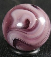 Vintage Marble - Christensen Purple Slag .65"