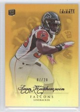 2010 Topps Tribute Gold Rainbow 7/20 Sean Weatherspoon #9 d0u