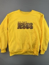 But First Jesus Crew Neck Sweatshirt Womens Size Medium Graphic Print