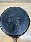 Griswold Cast Iron skillet Fry Pan 6  Wide Nickle Plated 699H Double Pour Spout — photo 3